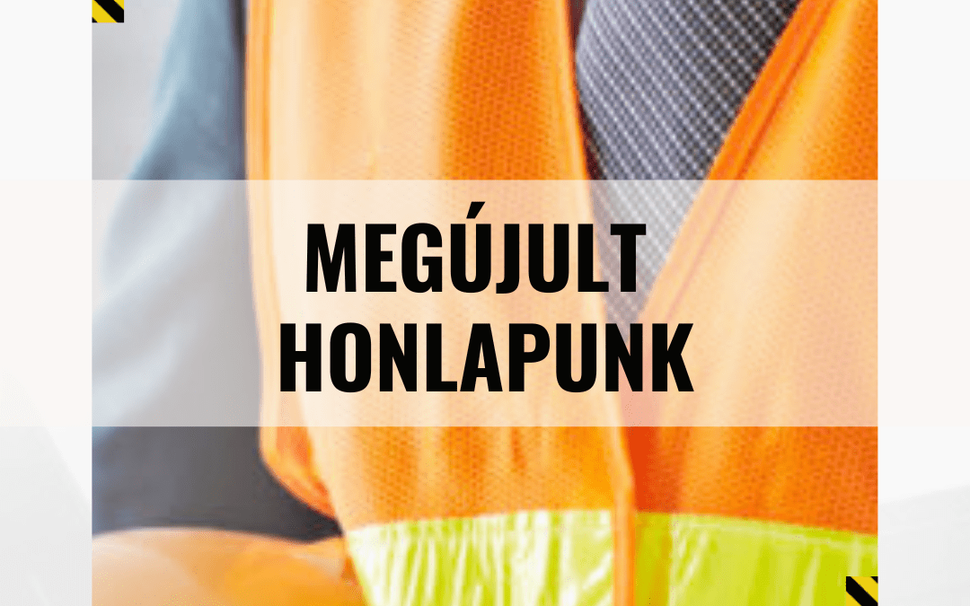 Honlapunk megújult